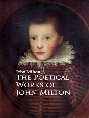 cover image of The Poetical Works of John Milton
